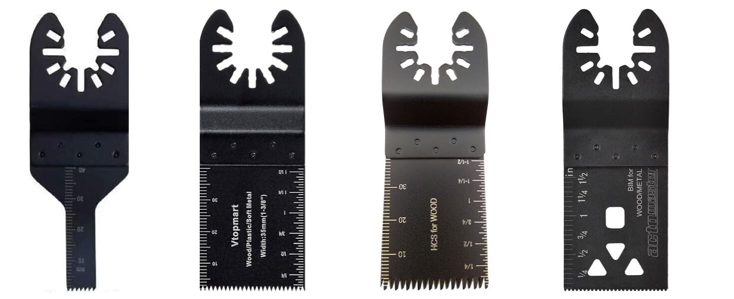 The Different Types of Oscillating Tool Blades, and How To Use Them