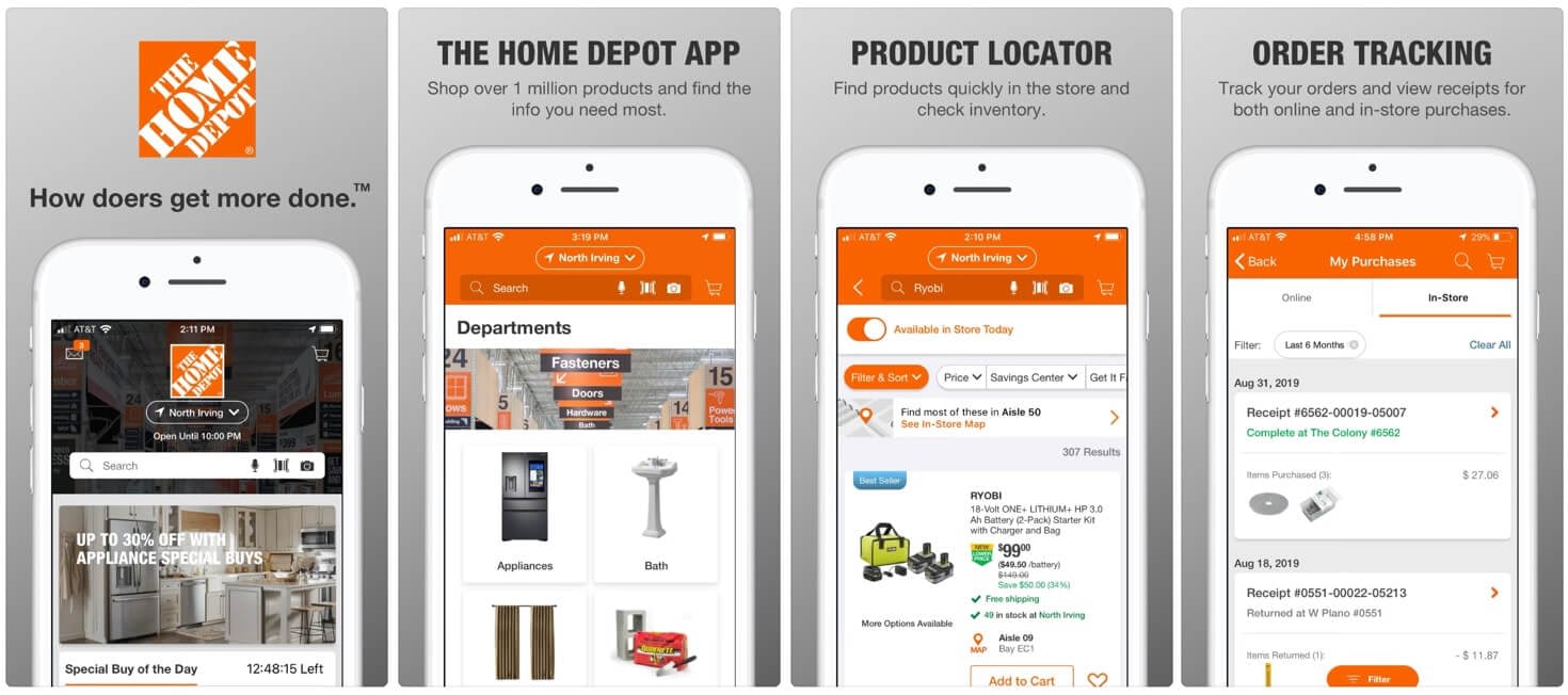 www home depot online shopping