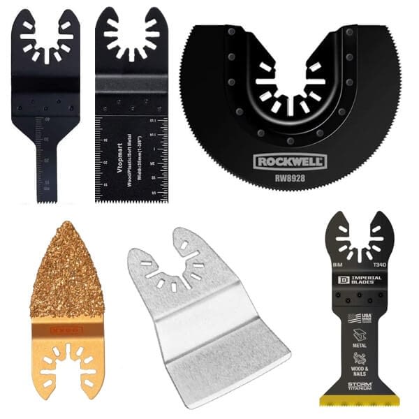The Different Types of Oscillating Tool Blades, and How To Use Them